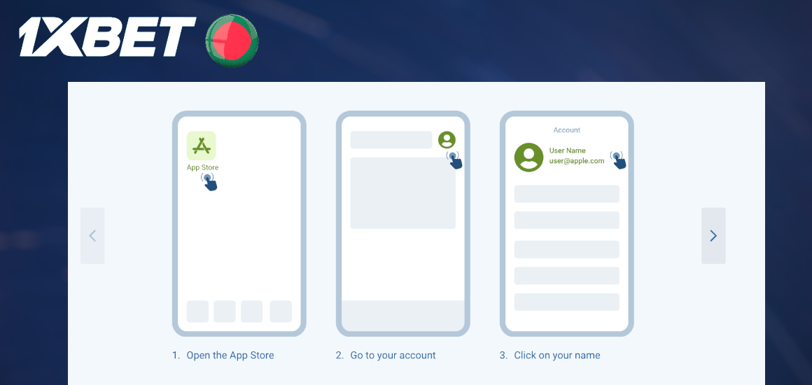 Download 1xBet App for iOS